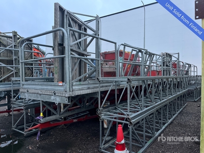 2006 Scanclimber SC5000 Mast Climbing Work Platform Construction Hoist