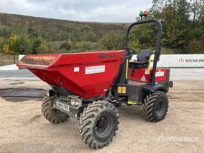 2019 Mecalac TA3sh 3 ton 4x4 Swivel Dumper