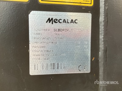 2019 Mecalac TA3sh 3 ton 4x4 Swivel Raddumper