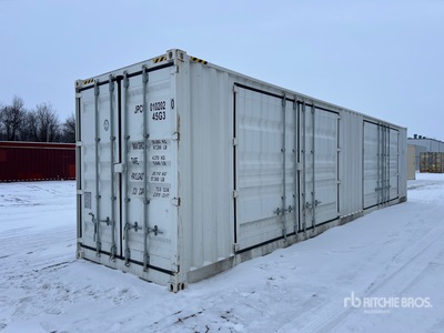 2024 40 ft High Cube Multi-Door Storage Container