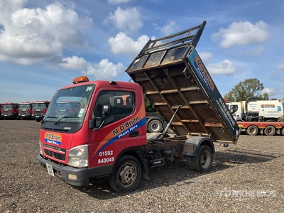2009 Mitsubishi Canter 3C13-25 SWB 4x2 Kipperpritsche-Lkw