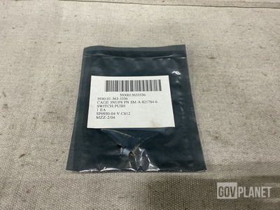 (4) Capitol City Conductor SM-A-821784-6 Push Switches