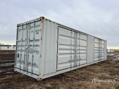 2024 40 ft High Cube Multi-Door Storage Container (Unused)
