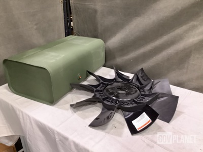 (2) Engine Fuel Tanks & (7) Axial Fan Impellers
