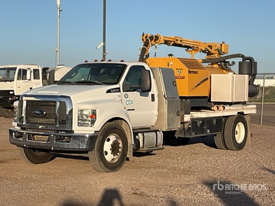 Vermeer VSK 50-500 on 2017 Ford F-650 4x2 Vacuum Excavator Truck