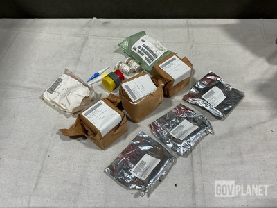 (4) Light Assemblies, (32) Resistors, (5) Connectors & Assorted Items