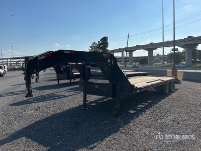 2018 Sure-Trac 25 ft T/A Gooseneck مقطورة معدات