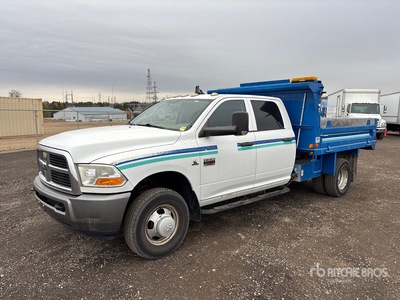 2011 Ram 3500 4x4 Crew Cab Dump Truck