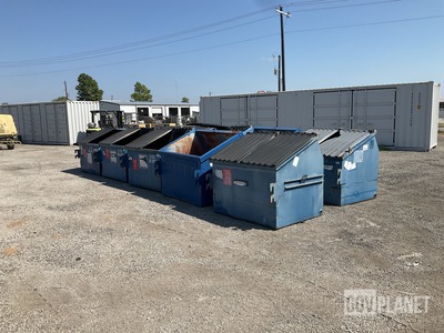 (10) Recycle Dumpsters