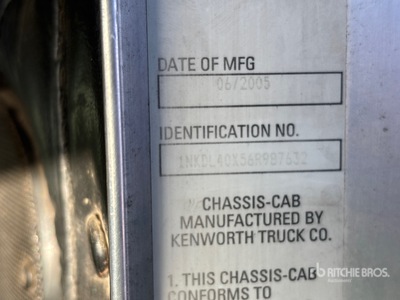 2006 Kenworth T800 6x4 3-Achs Sattelzugmaschine