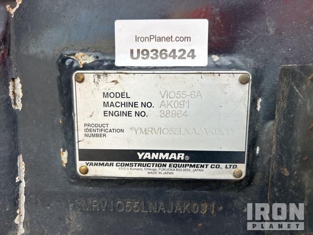 EXCAVADORA 2022 YANMAR VIO556A