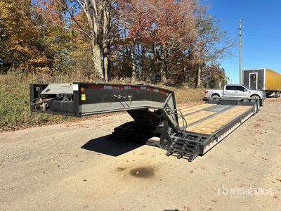 1980 King T/A Double Drop Removable Gooseneck Tieflader