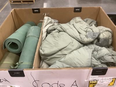 (18) Sleeping Bags & (17) Sleeping Mats