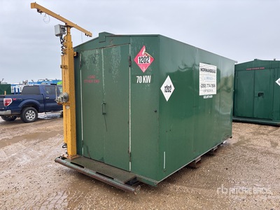 2007 Stamford 70 kW Skid-Mounted Groupe électrogène