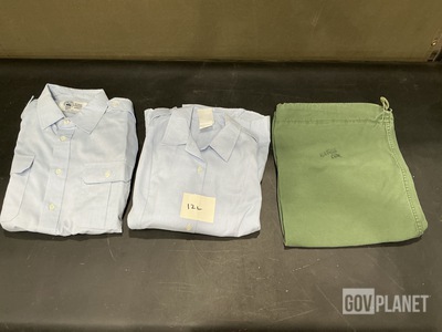 (78) Men’s Shirts, (60) Women’s Shirts, (15) Duffel Bags & Assorted Items