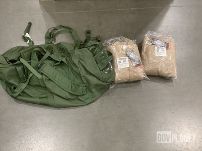 (15) Shirts, (35) Pairs of Drawers, (42) Duffel Bags & Assorted Items