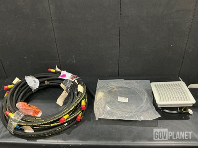 (9) Hose Assemblies, (12) Non-Metallic Tubing, (1) Fan & Assorted Items