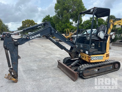 2019 John Deere 26G を見 Mini Excavator