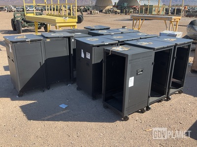 (14) Portable Rolling Racks