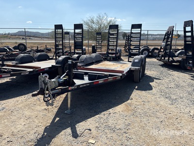 2019 MMDI 10 ft S/A Equipment Trailer