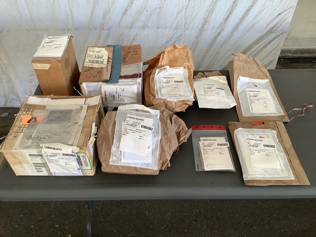 (1) Thrust Washer Bearing, (1) Straight Spacer & Assorted Items