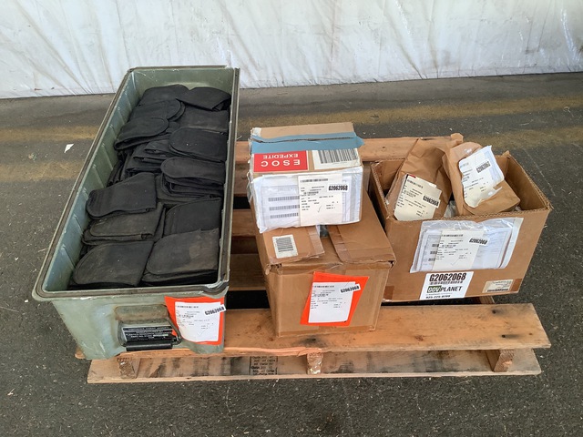 (186) Textile Bags, (1) Strap Cutter, (542) Straps & Assorted Items