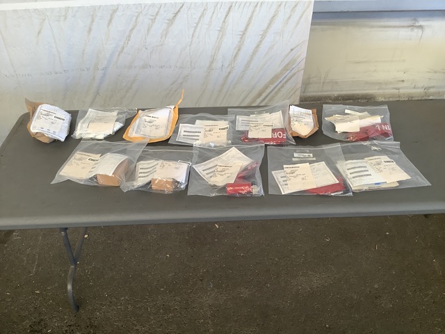 (12) Machine Screws, (11) Self-Locking Nuts, (6) Nuts & Assorted Items