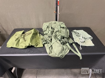 (1) Barracks Bags, (4) Clothing Bags & (100) Duffel Bags