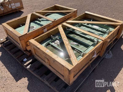 (2) Assorted Marine Doors