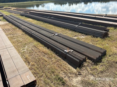 Quantity of (3) Bundles of 3 in x 40 ft Angle Iron