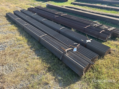 Quantity of (3) Bundles of 1.5 in x 20 ft Angle Iron