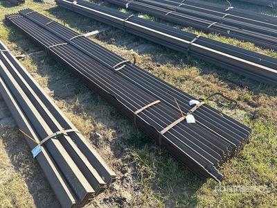 Quantity of (2) Bundles of 1.5 in x 20 ft Angle Iron