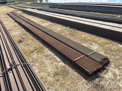 Quantity of (2) Bundles Of 1.5 in. x 40 ft Angle iron