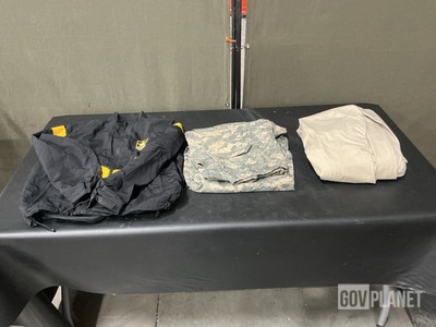 (7) Physical Fitness Jackets, (4) Pairs of Cold Weather Trousers & Assorted Item