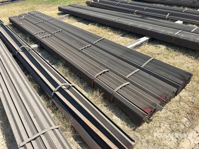 Quantity of (3) Bundles of 2 in x 20 ft Angle Iron