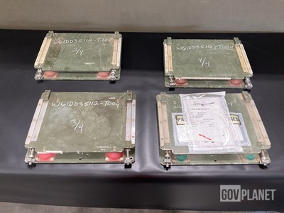 (4) Northrop Grumman 872826-2 Electrical Equipment Mounting Bases