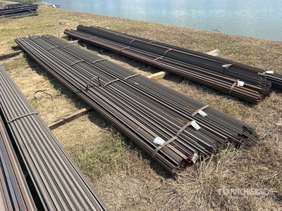 Quantity of (3) Bundles of 1 in x 20 ft Angle Iron