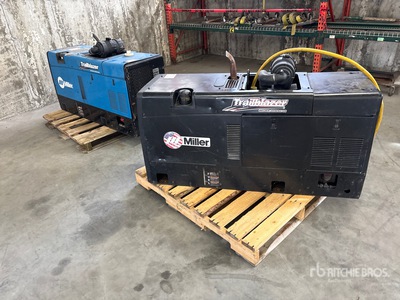 Quantity of (2) Miller 12RC 280 A Multi-Process 3-in-1 Engine Driven Welder