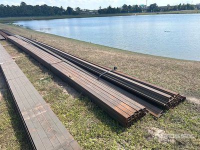 Quantity of (2) Bundles of 3 in x 40 ft Channel Iron