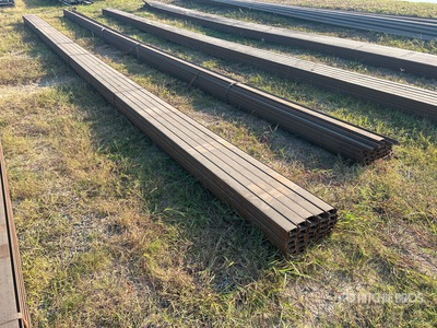 Quantity of (2) Bundles of 3 in x 40 ft Channel Iron