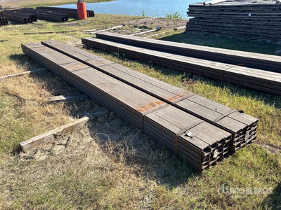Quantity of (2) Bundles Of 4 In. x 20 Ft Channel Iron