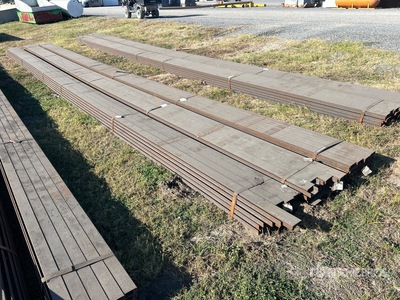 Quantity of (3) Bundles of 4 in x 40 ft Channel Iron