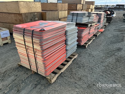 Quantity of Assorted Road Signs
