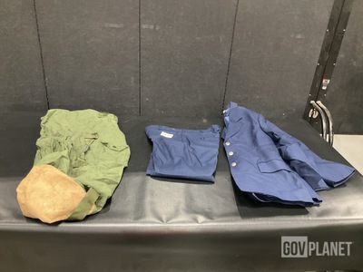 (12) Duffel Bags, (18) Men’s Coats & Assorted Items
