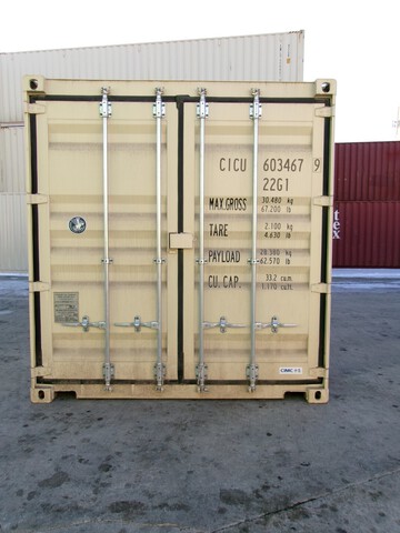 2024 20 ft Standard Storage Container