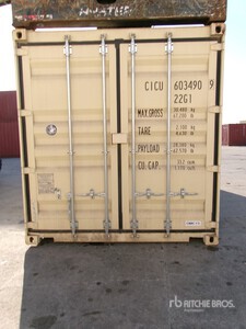 20 ft Standard Conteneur de stockage