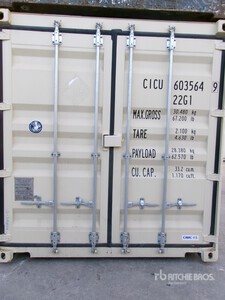 20 ft Standard Conteneur de stockage