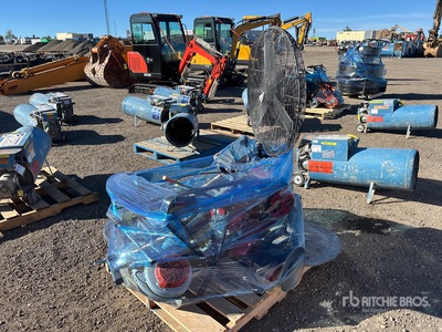 Material hoist, Rototiller, fan, dolly, leaf blowe