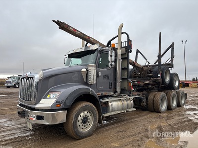 2018 International HX620 Logging T/A Day Cab Truck Tractor