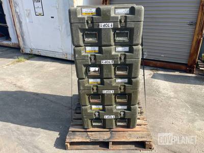 (4) Zero Manufacturing Storage Cases Divers : Matériel de terrain